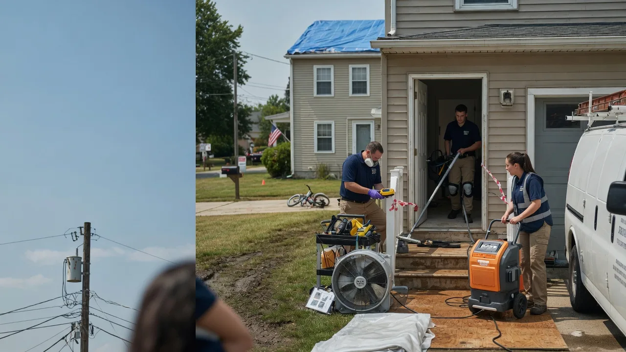 Water Damage Repair in Beverly, OH near me